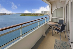 Spacious Ocean View Balcony